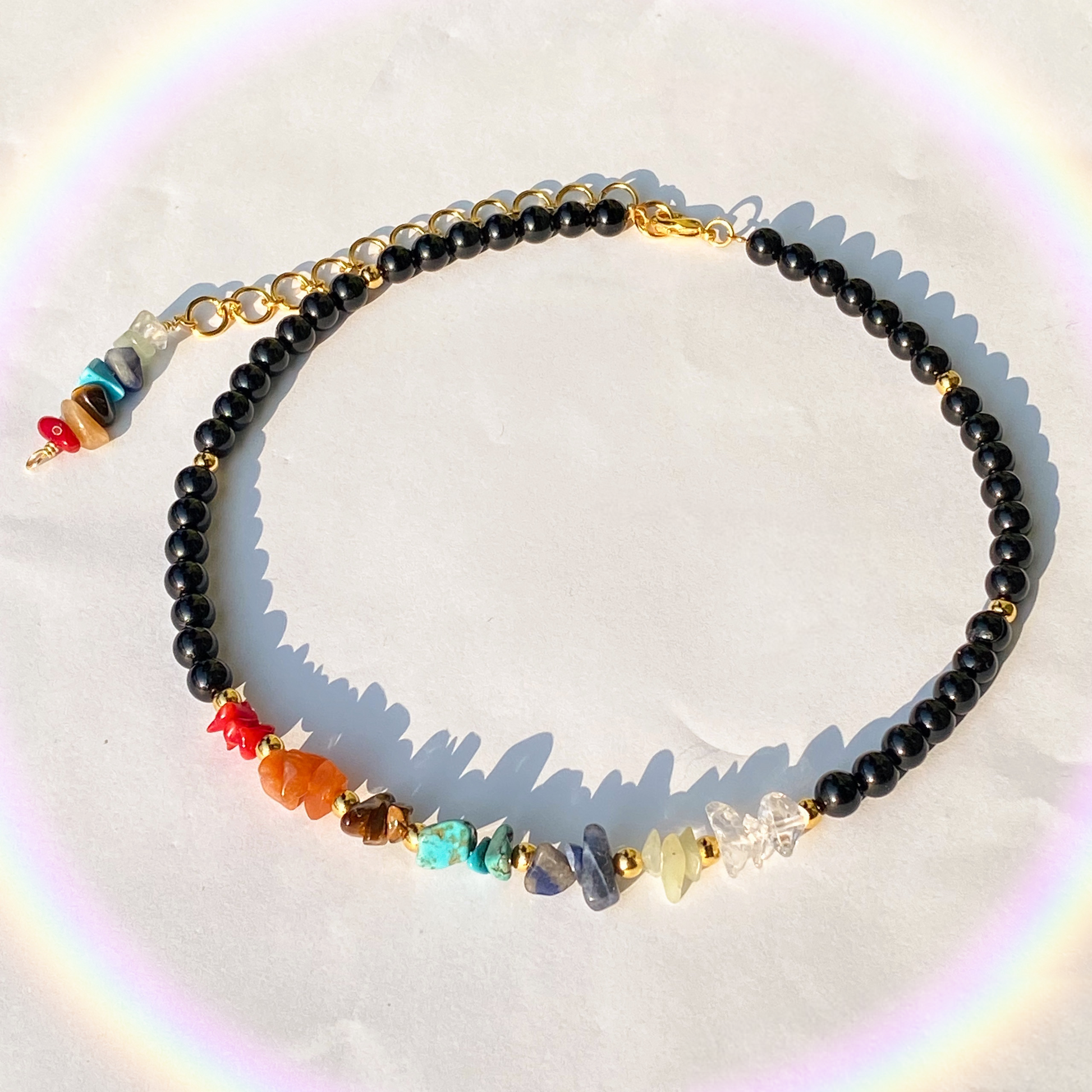 7 Chakras Necklace – Rosie JewelsCo